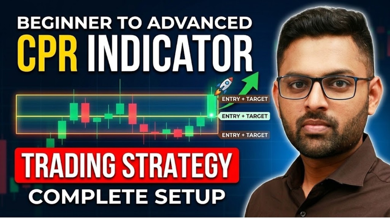 CPR Indicator Complete Trading Strategy | Beginner to Advanced Trading Setup | Rohit Tated
