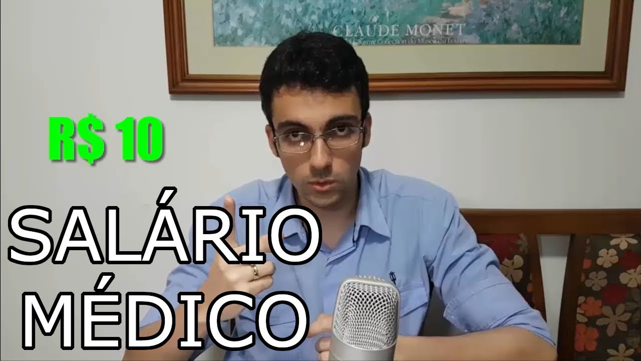 Quanto ganha um médico no Brasil?