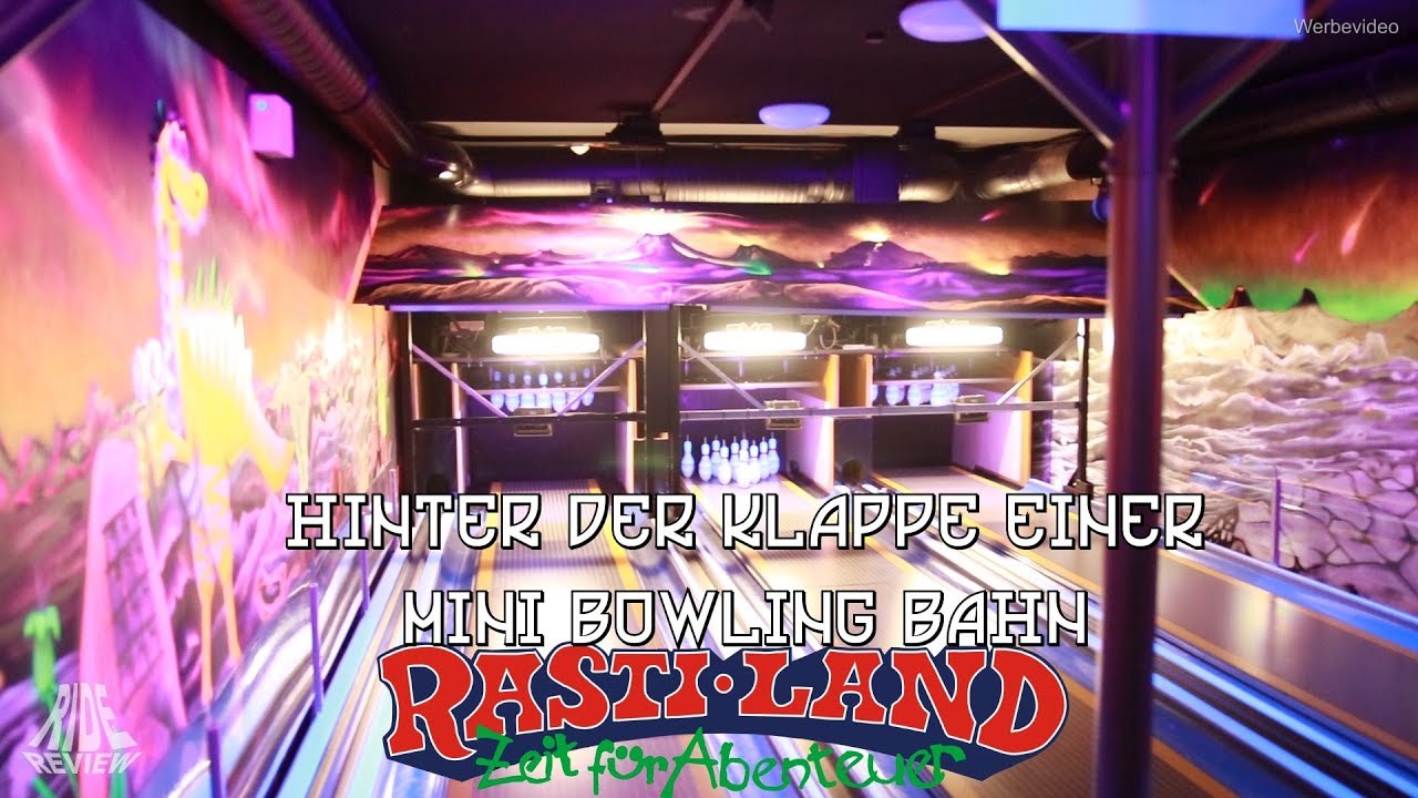 Freizeitpark: Hinter den Kulissen bei der Mini Bowling Bahn im Rasti Land