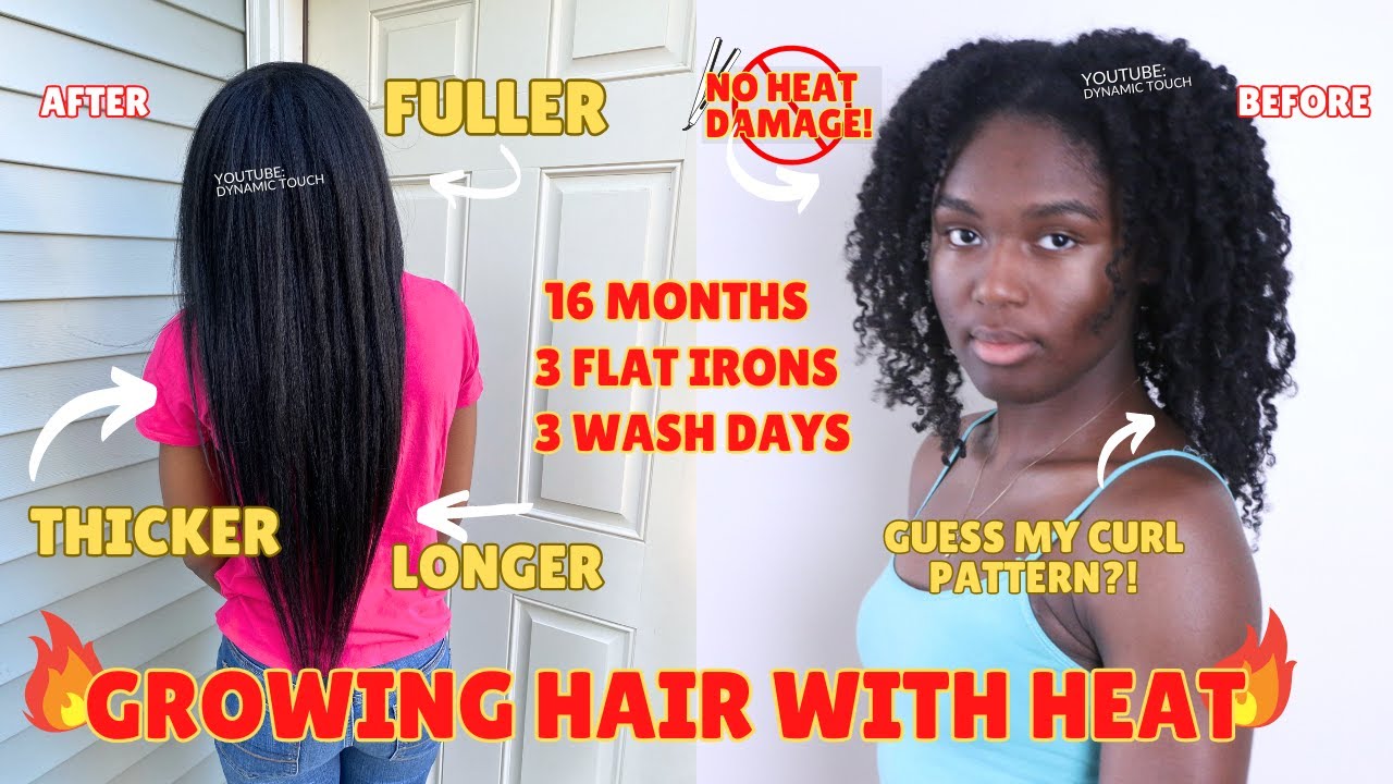 10 MONTHS Old SILK PRESS + MAJOR Hair Growth GAINS!! HEAT= HIGHLY REWARDING PROTECTIVE STYLE BY FAR!