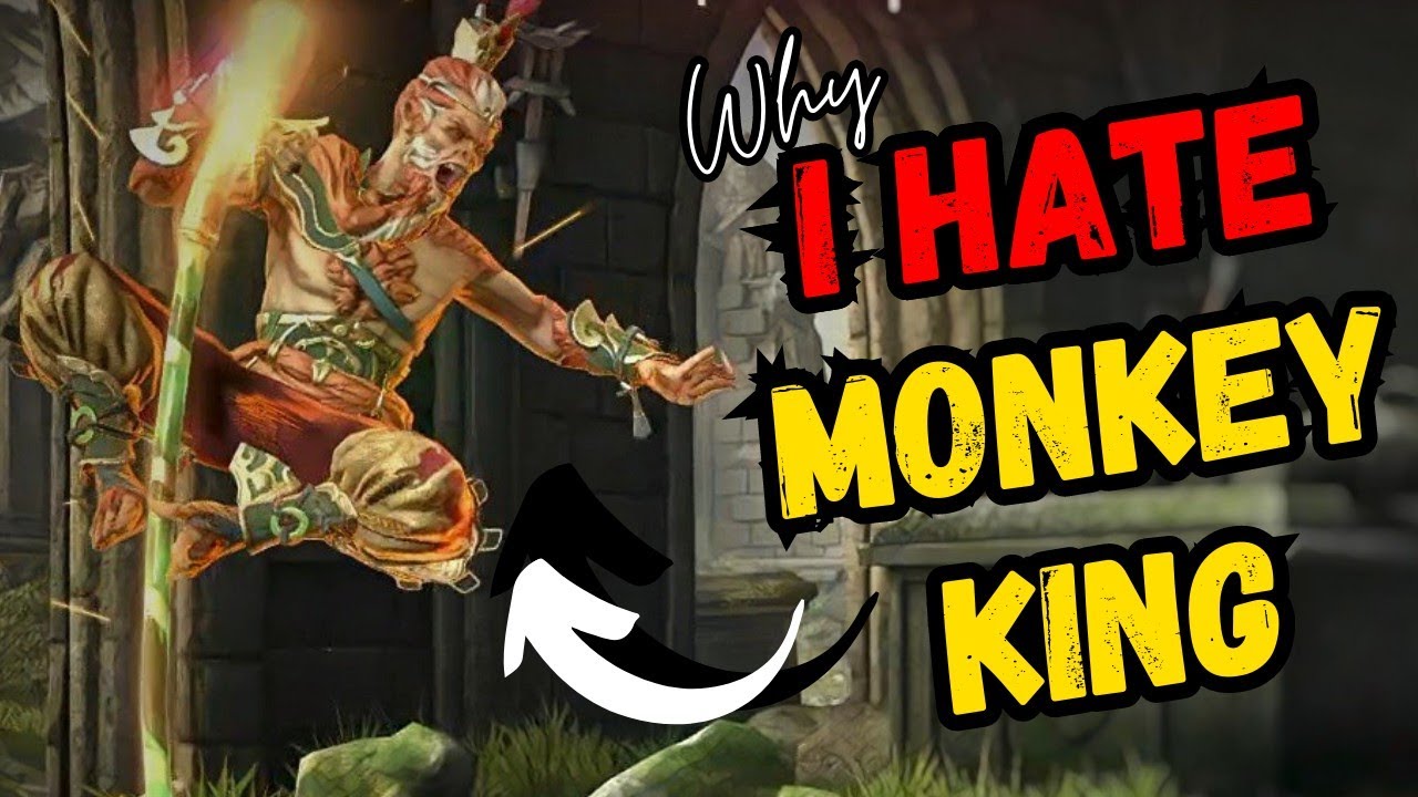Ugh !😤 Monkey King Is Trash🗑️*if misused* Dealing with Camper + Spammer || Shadow Fight 4 Arena