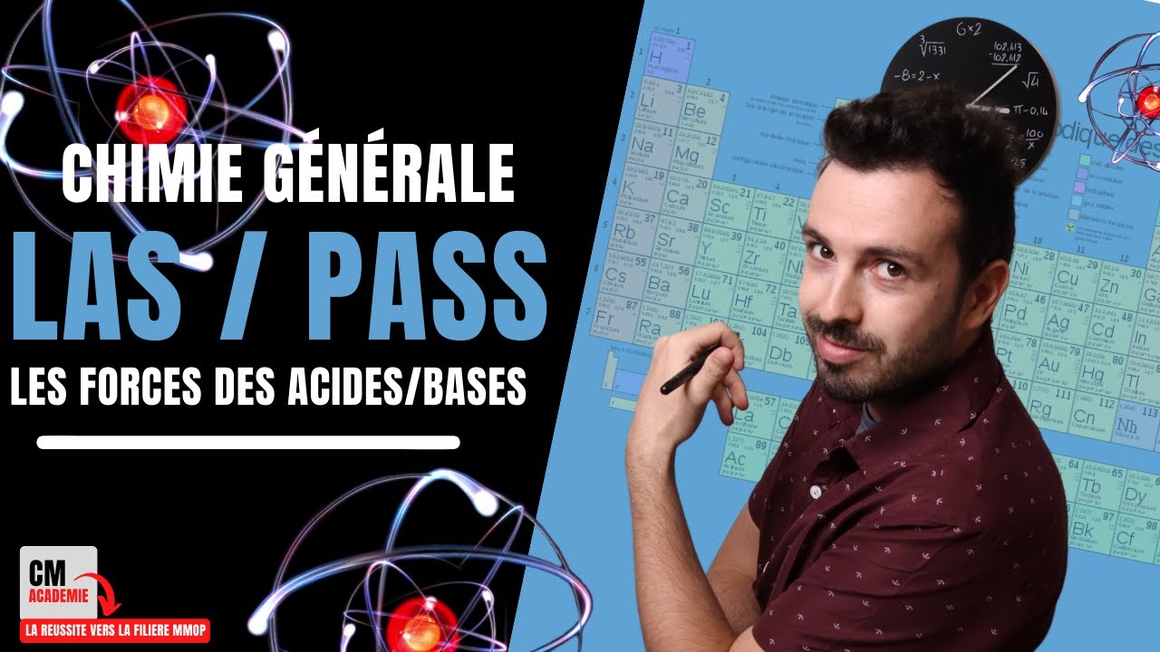 Les réactions acido-basiques : ⚛️ Comment calculer un ACIDE fort/faible, une BASE forte/faible ?