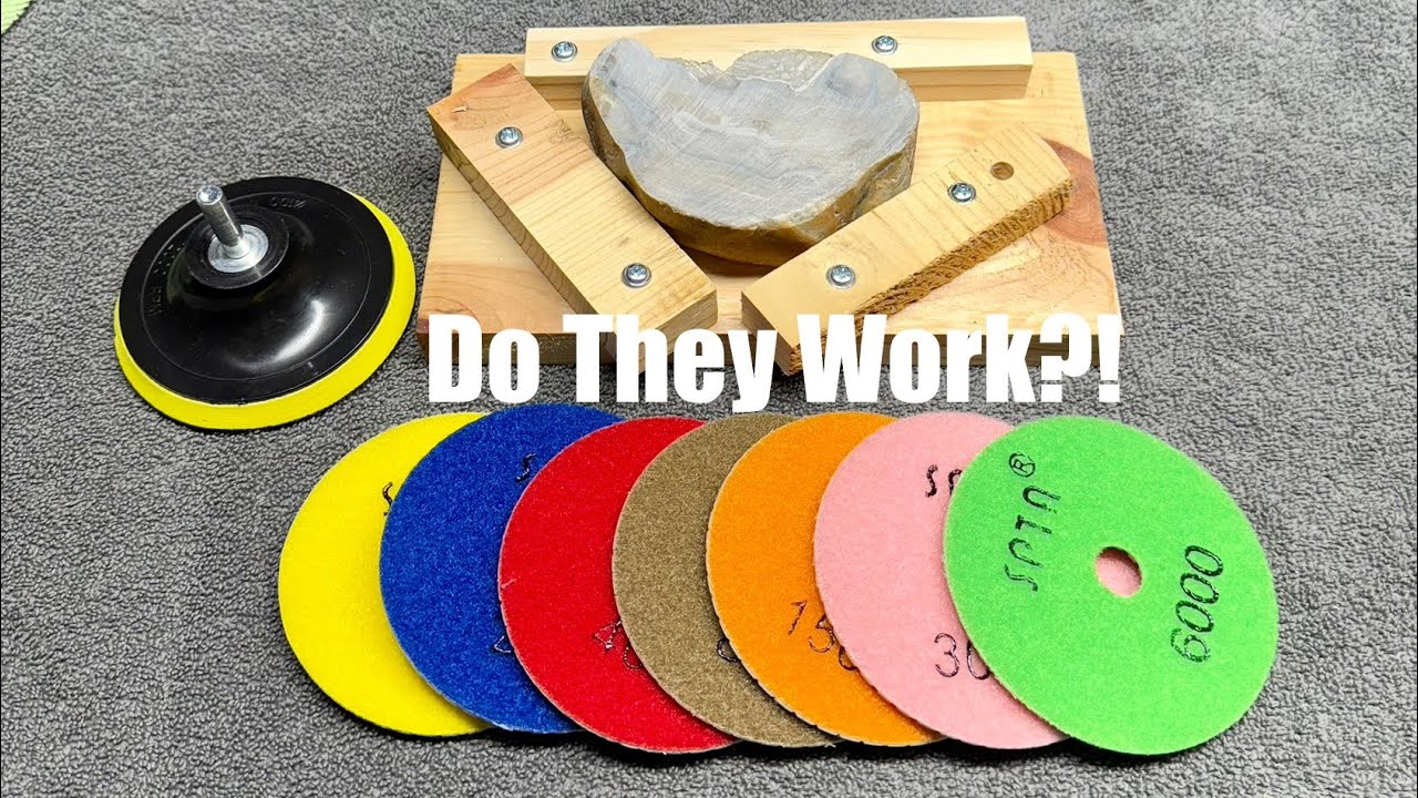 Polishing Rocks | Do Polishing Pads Work? | Lake Michigan Stromatoporoid!