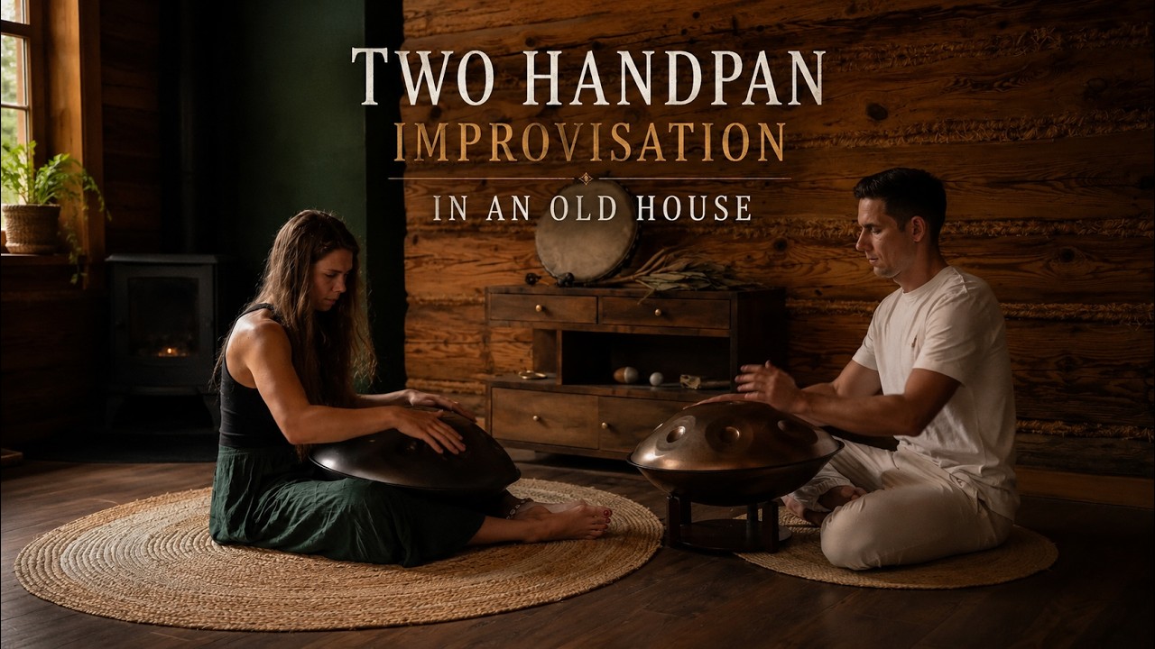 Two-handpan Improvisation in an Old House