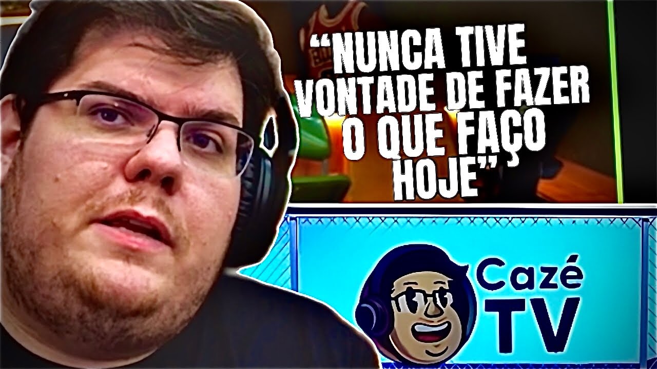 COMO SURGIU A IDEIA DE TRANSMITIR JOGOS E CRIAR A CaZé TV?