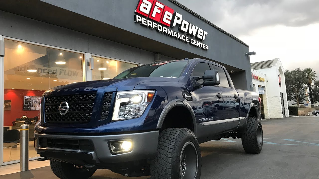 WE GOT AN EXHAUST ON THE TITAN XD! vlog
