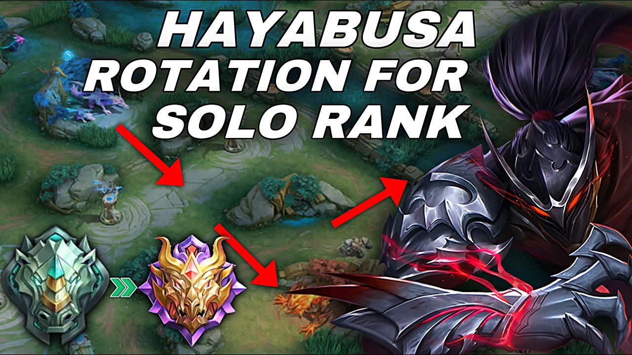 SOLO RANKED HAYABUSA ROTATION EXPLAINED TUTORIAL 2023 | MOBILE LEGENDS
