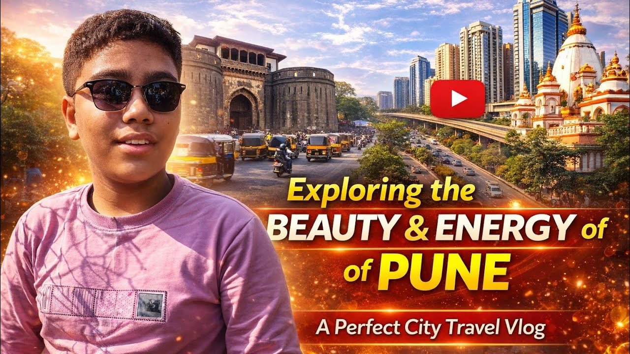 Exploring the Beauty & Energy of Pune | A Perfect City Travel Vlog