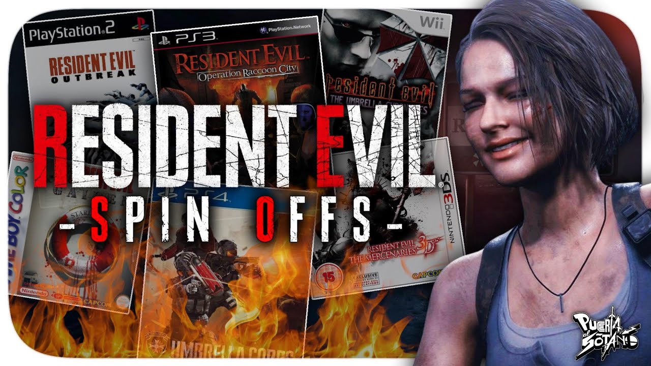 Resident Evil y su GRAN PROBLEMA de sus SPIN-OFFS | Del PEOR al MEJOR! Capcom NO SABE cómo hacerlos