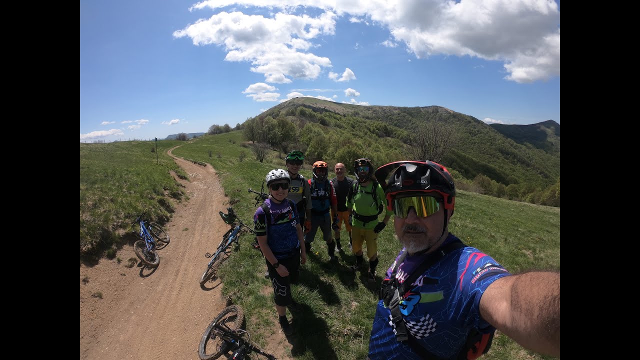 Monte Chiappo discesa dal Satisfaction trail