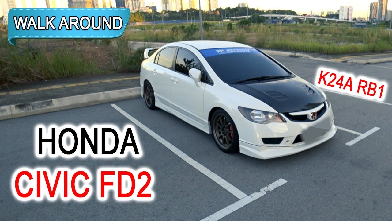 Part 1/6 | 2012 Honda Civic FD2 (K24A RB1) | Malaysia #POV [Walk Around]