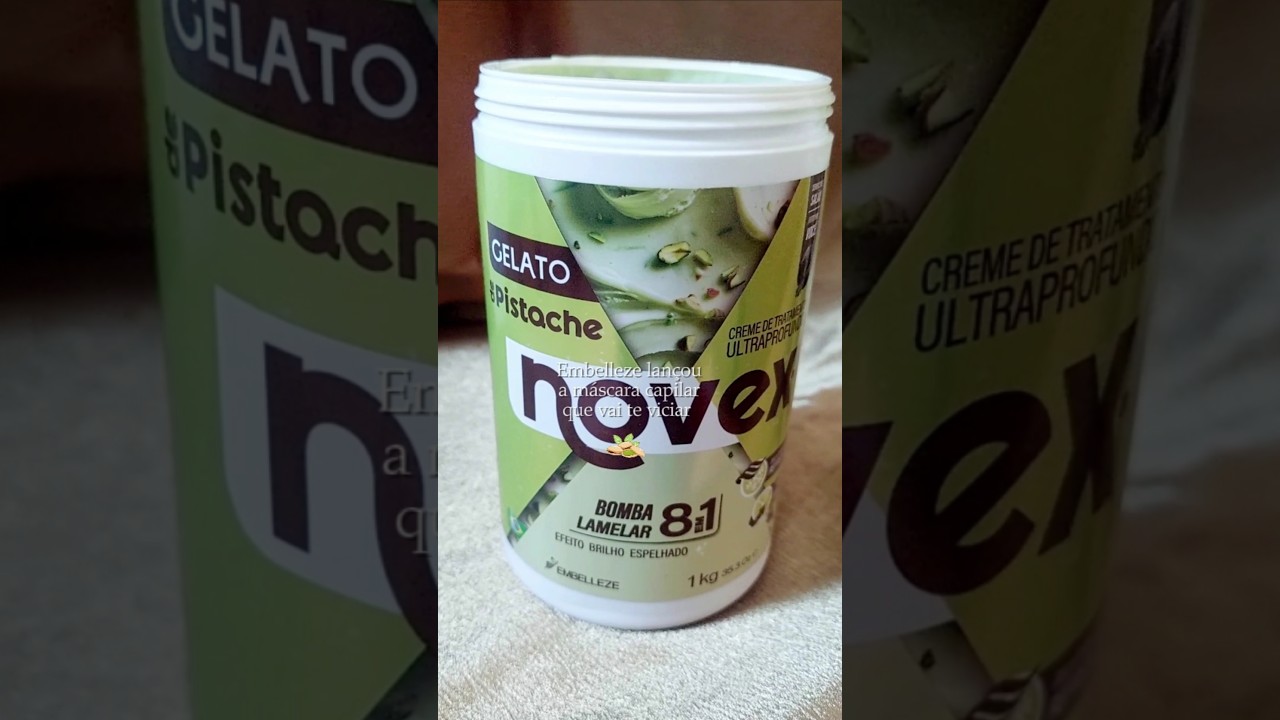 Vai te viciar!  Gelato de Pistache @oficialembelleze #embelleze #embellezedossonhos #novex