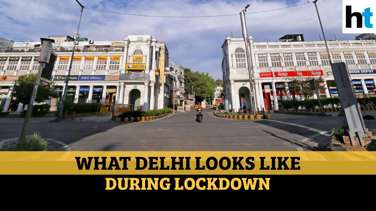 Watch: Lockdown over Covid-19 pandemic brings Delhi to a halt