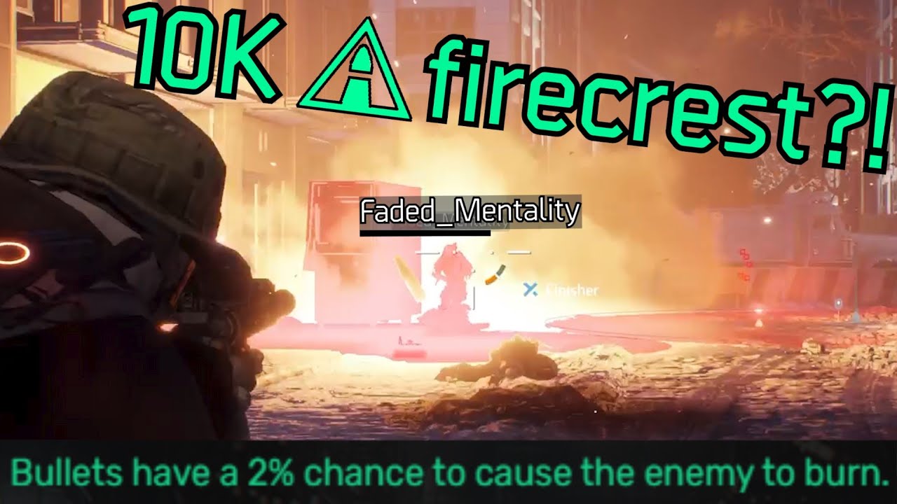 Beaming Players into ASHES with 10.000 FA Firecrest | The Division 1.8.3 PvP