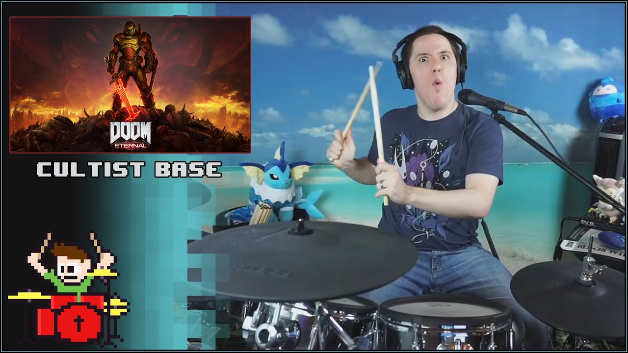 Doom Eternal - Cultist Base On Drums!