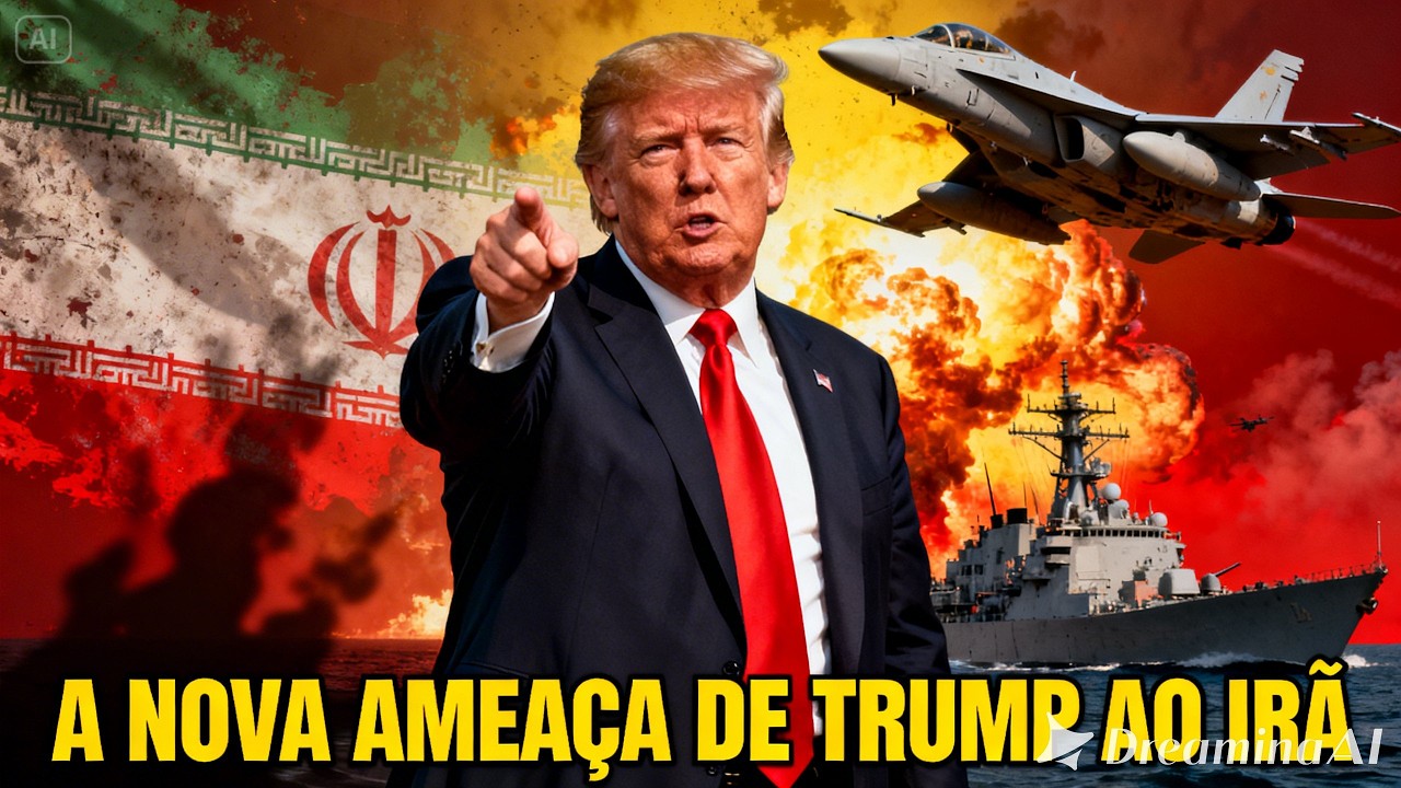 Trump Volta a Ameaçar  Irã em Discurso Nacional