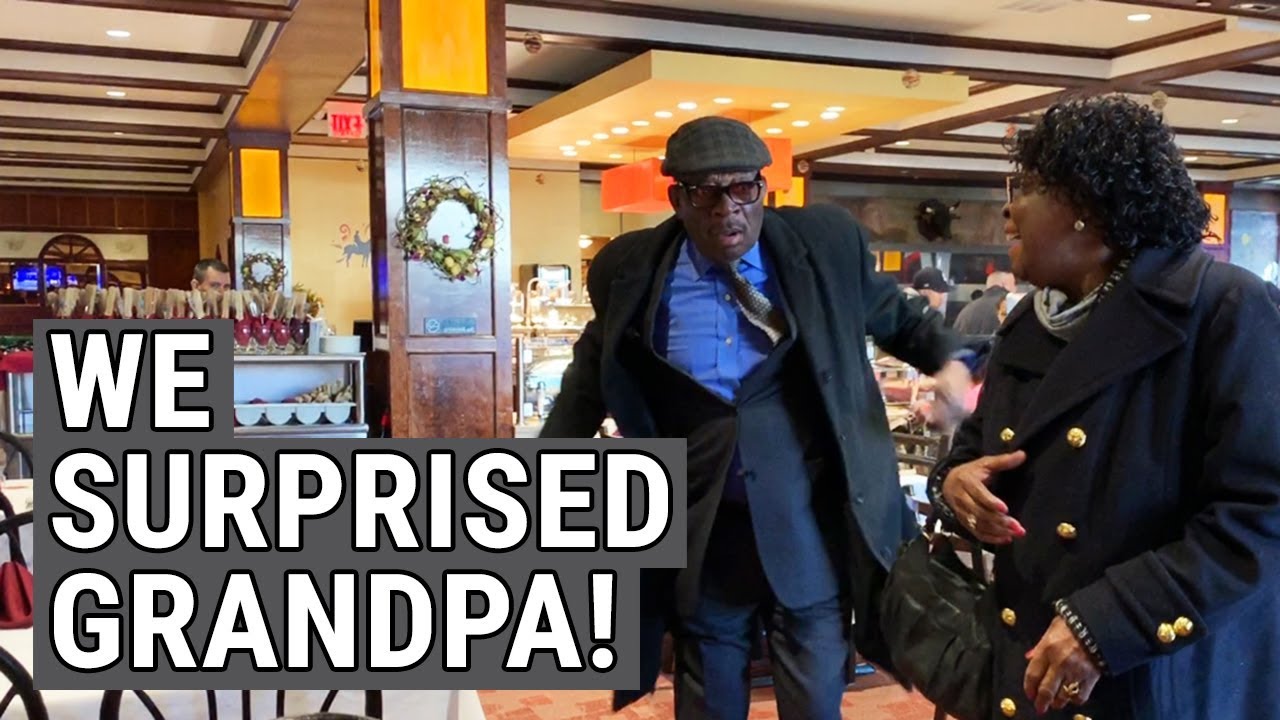 80TH BIRTHDAY CELEBRATION - We Surprise Grandpa!