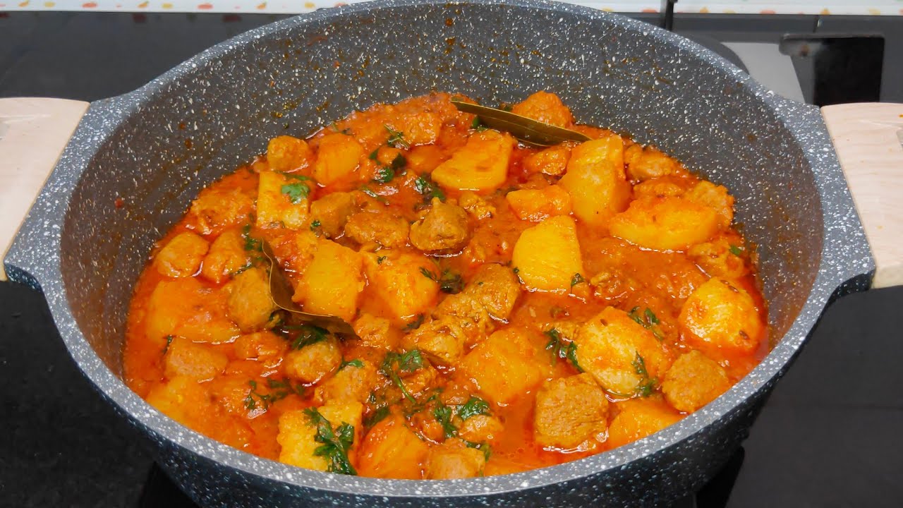 Nutrela leh Alu Kanpawlh/Soya chunks with Potato Curry/Mizo Eisiam @RosysKitchenMizoram