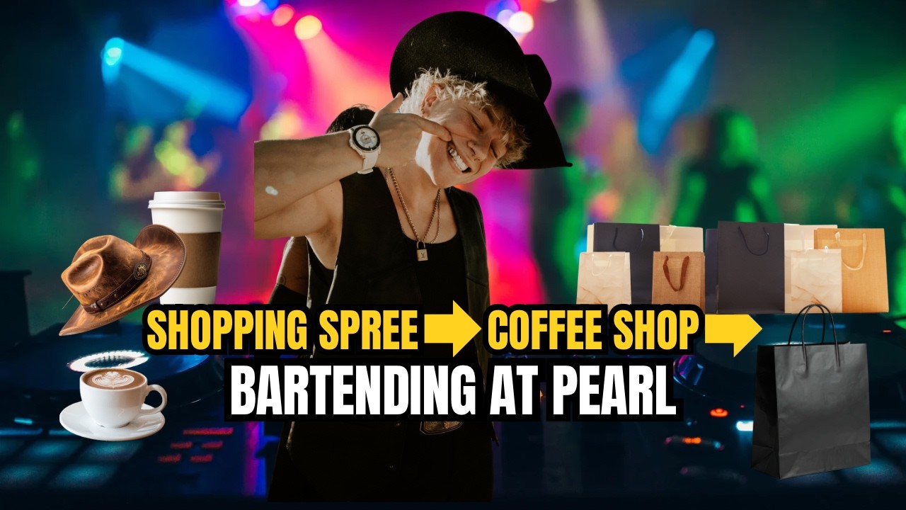 A Day in My Life: Coffee Shop Shift, Bar Shift, and New Outfits