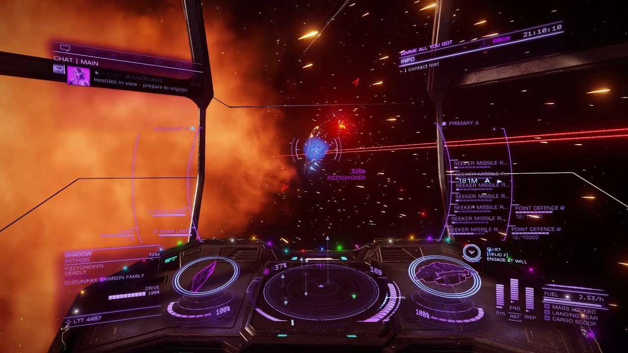 Elite Dangerous - Type-10 Defender Seeker Missile Boat