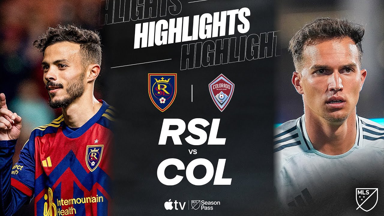 Real Salt Lake vs. Colorado Rapids | Full Match Highlights | Rocky Mountain Cup!