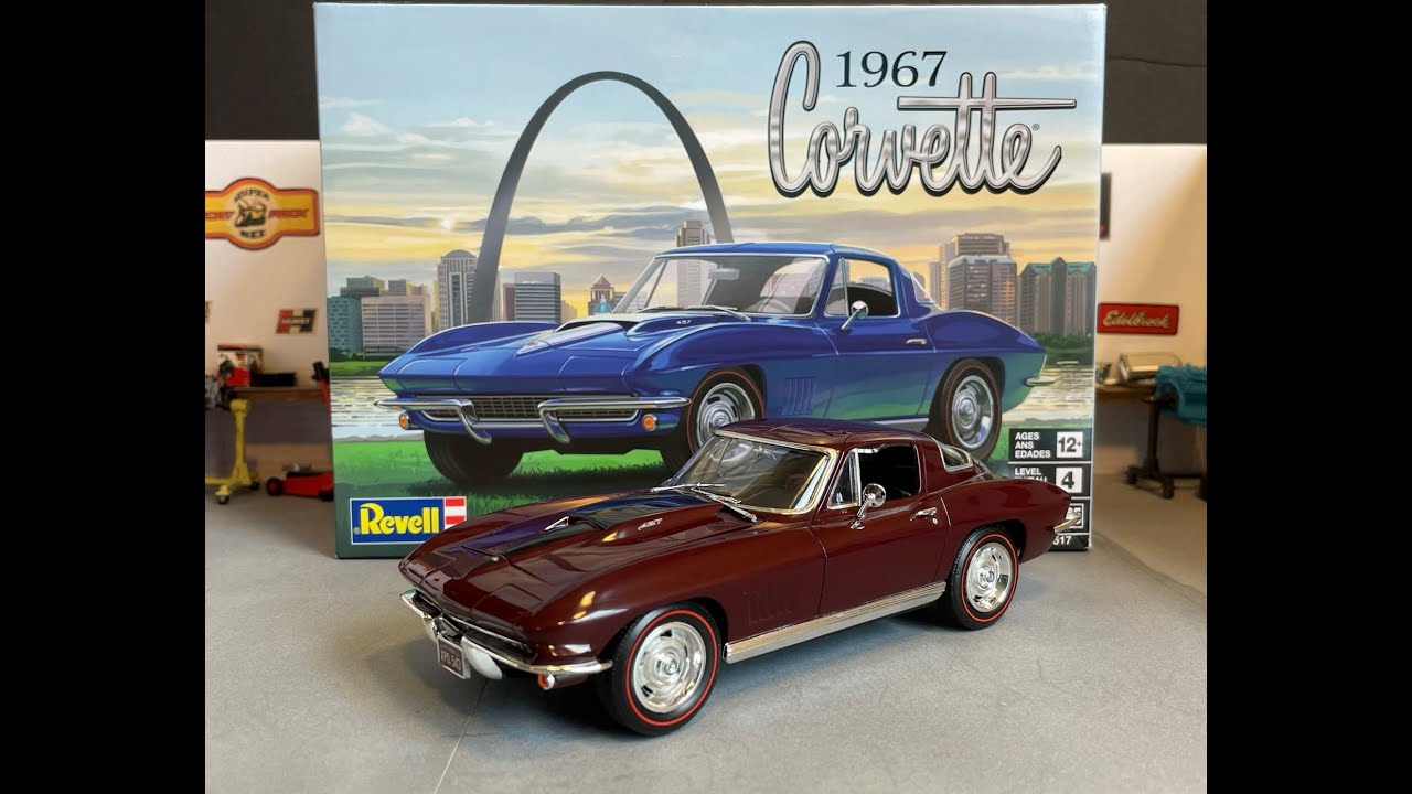 Revell 1967 Corvette 427 Coupe Reveal.