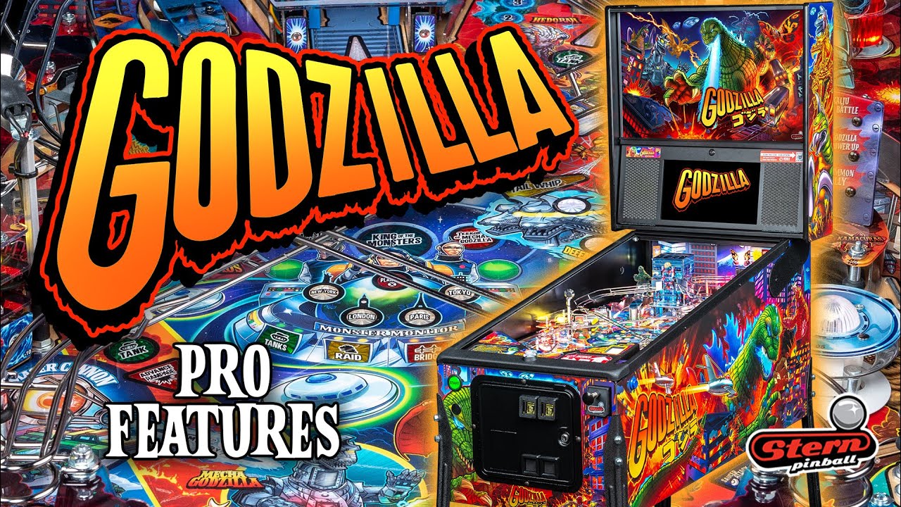 Godzilla Pinball Pro Model Game Features