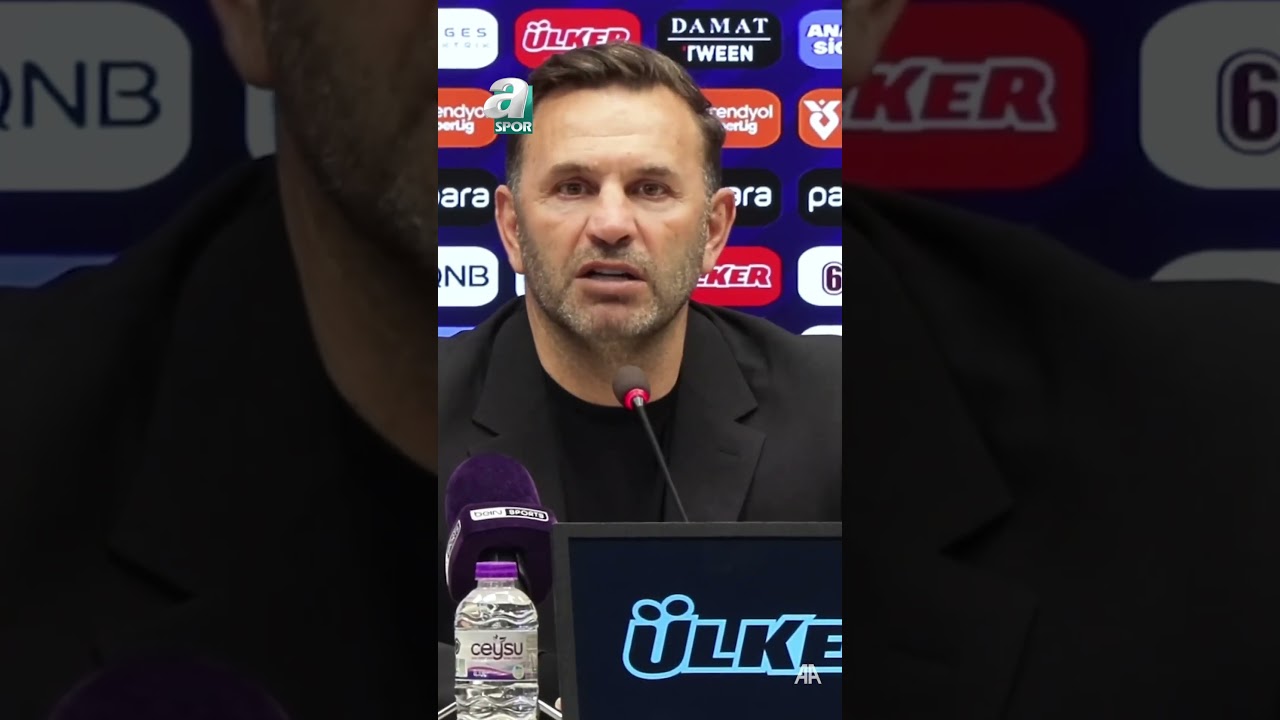 Trabzonspor 2-1 Galatasaray | Okan Buruk'tan Şampiyonluk S&ouml;zleri