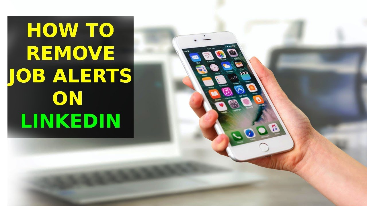 How To Remove Job Alerts From LinkedIn