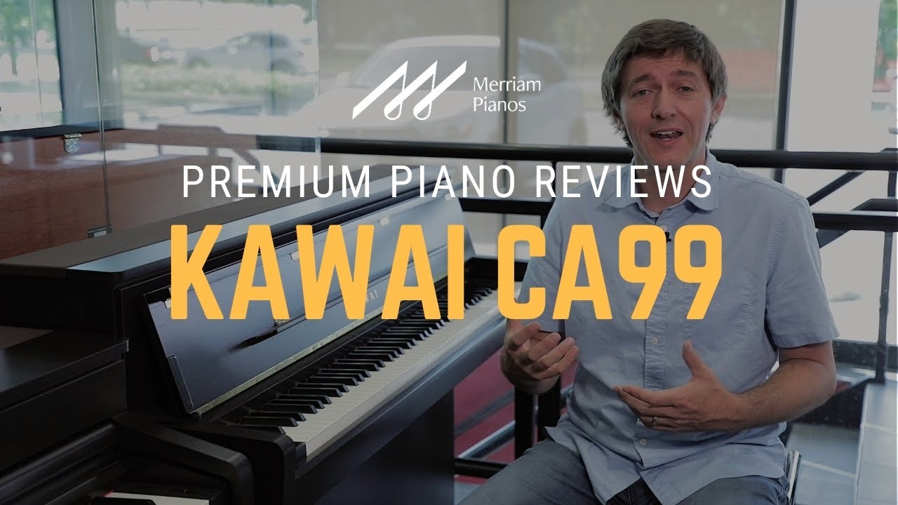 🎹Обзор и демонстрация цифрового пианино Kawai CA99 — сенсорный ЖК-экран, Grand Feel III, серия Co...