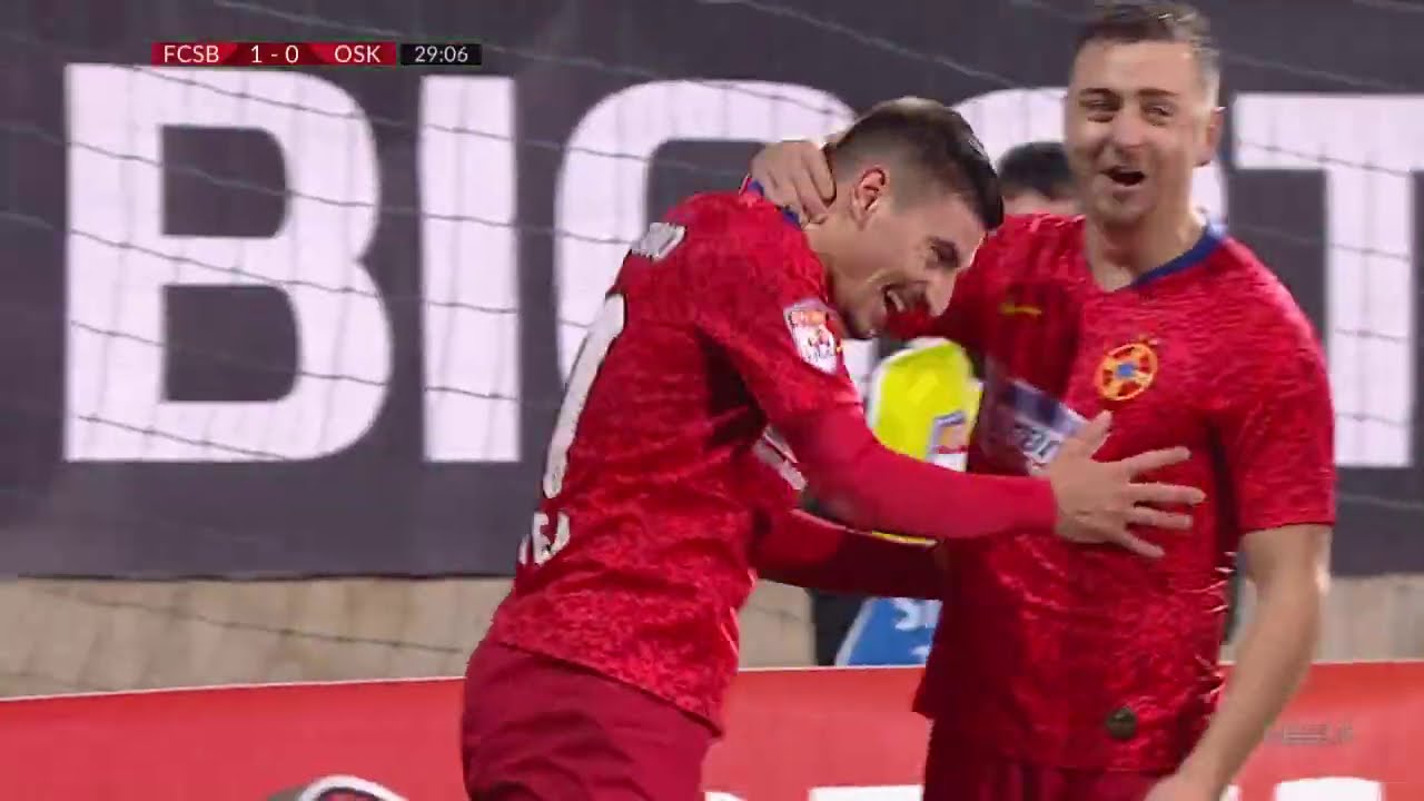Rezumat FCSB - Sepsi 1-1, &icirc;n Liga 1! Meci cu mulți nervi și faze controversate