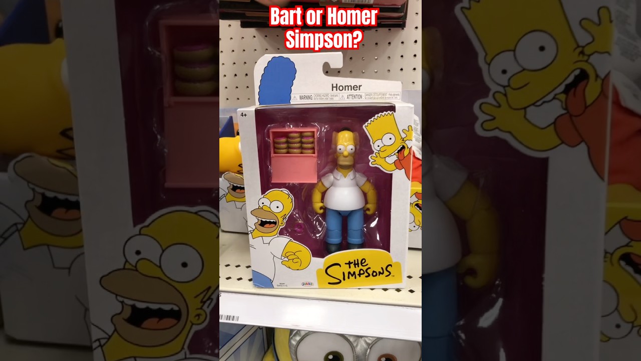 The Simpsons Bart or Homer Simpson? #simpsons #thesimpsons #bartsimpson #homersimpson #retro #tv