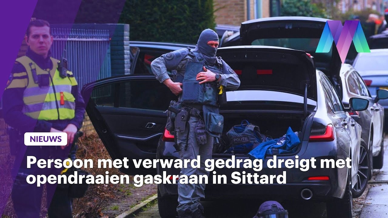 Persoon met verward gedrag dreigt met opendraaien gaskraan in Sittard