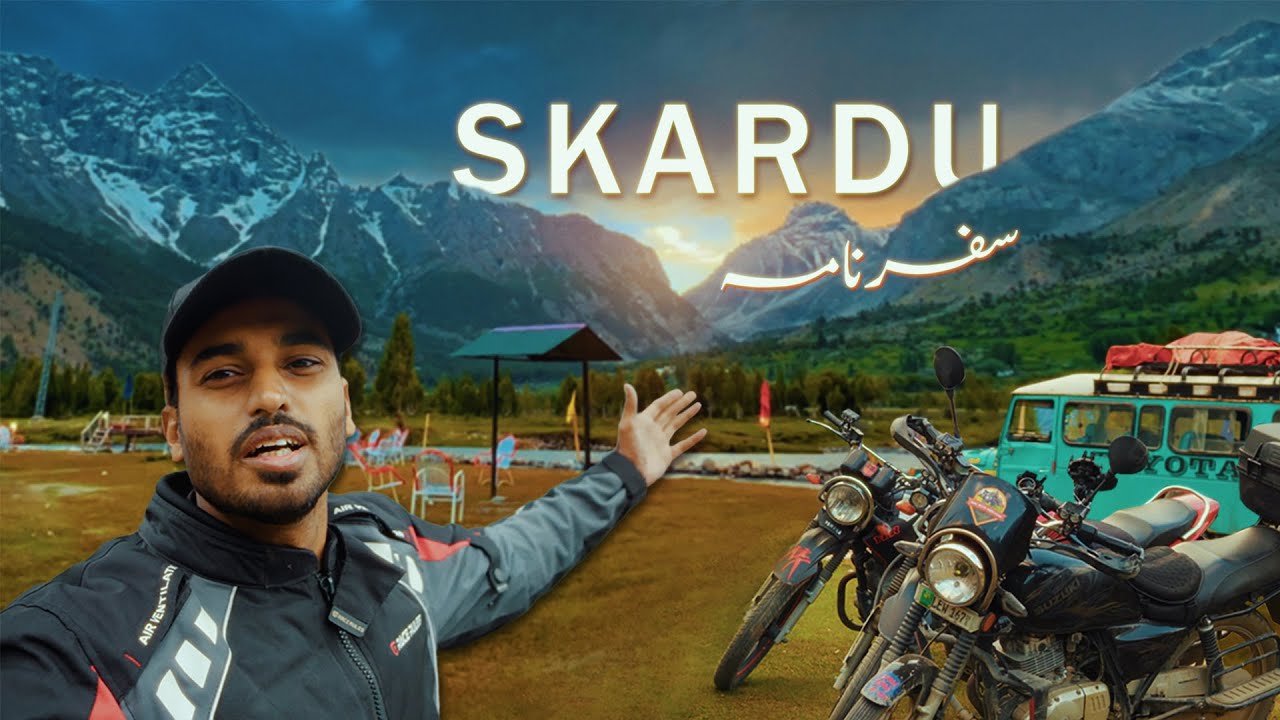 Lahore to Skardu Bike Adventure | Babusar Top, Jaglot, Basho Valley & Deosai | Top 5 Skardu Spots