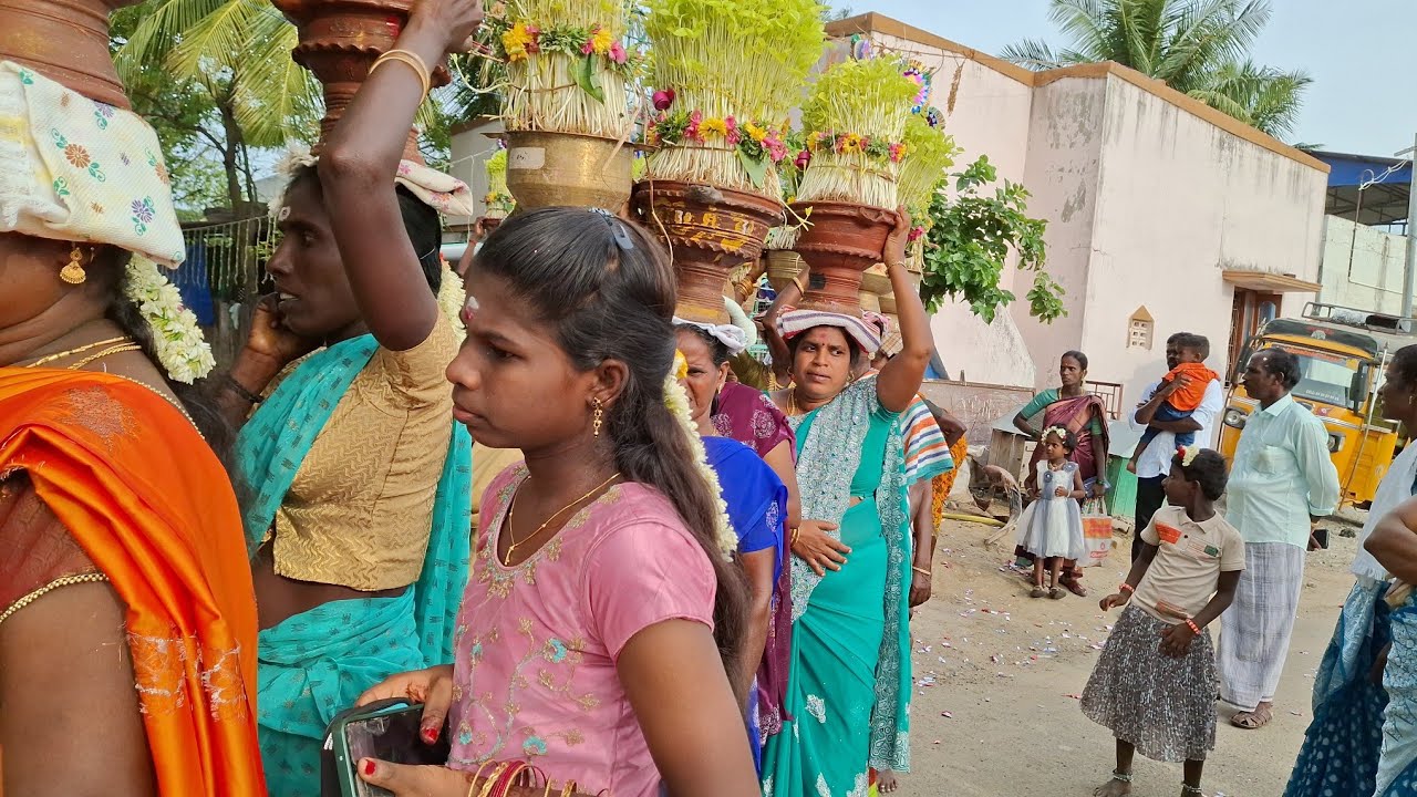 முளைப்பாரி திருவிழா / Village Festival / Amman / traditional / ✨️ 🙏 கும்மி / paari /