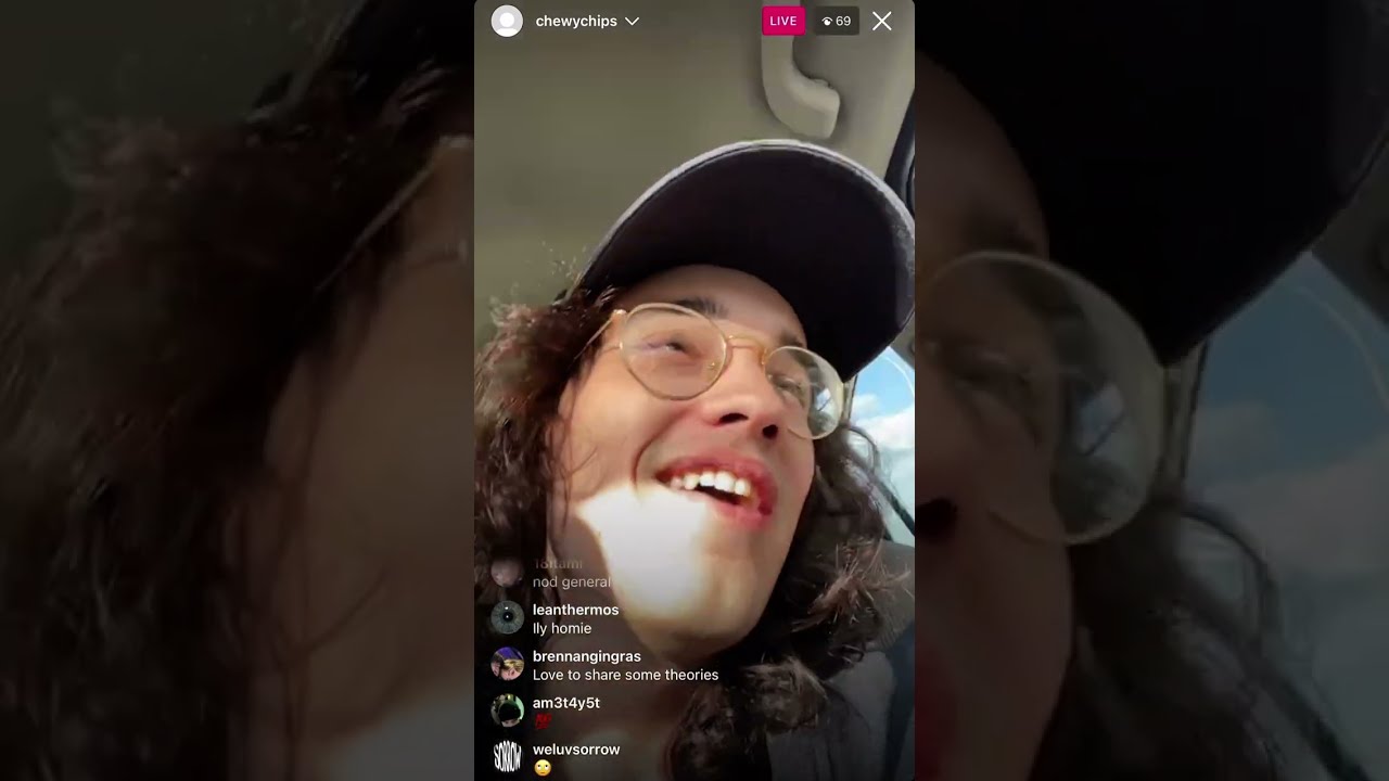 Marlon Dubois and Dugan sing Pound Town in the car IG Live