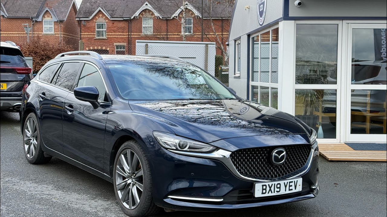 NED POTTER LTD CAR SALES | Mazda Mazda6 2.2 SKYACTIV-D Sport Nav+ Tourer Euro 6 #mazda6 #estate  