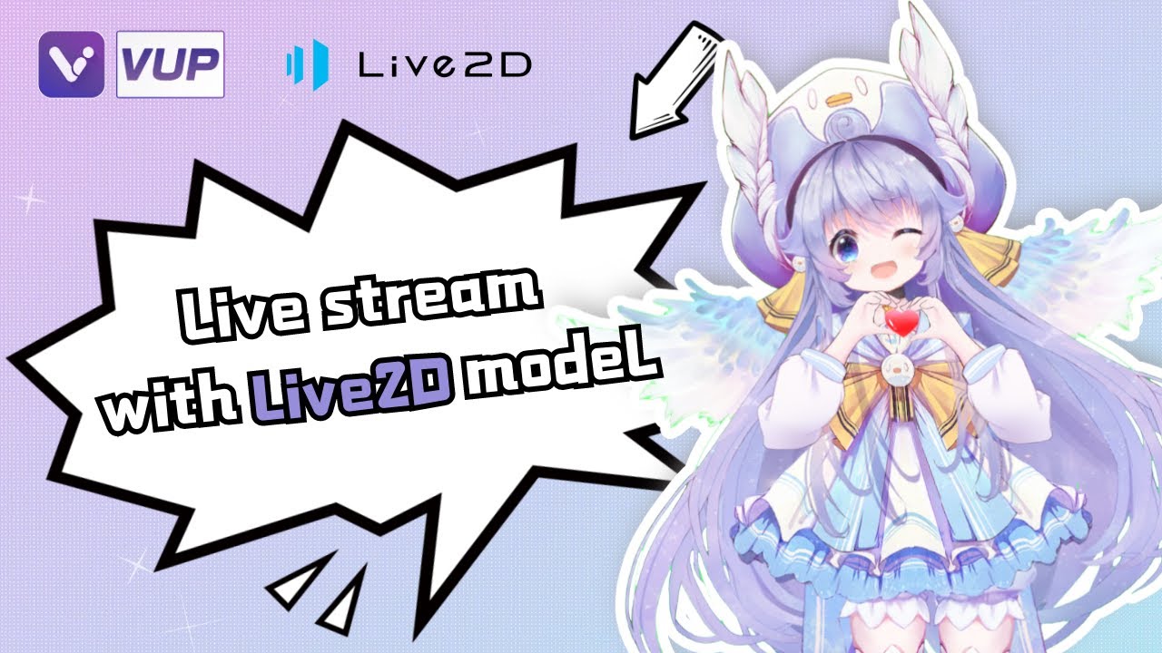 [VTuber] Live stream with Live2D model # VUP Getting Started