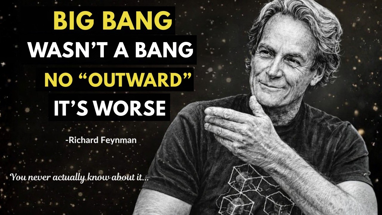 The Big Bang Was NOT an Explosion — Richard Feynman Explains
