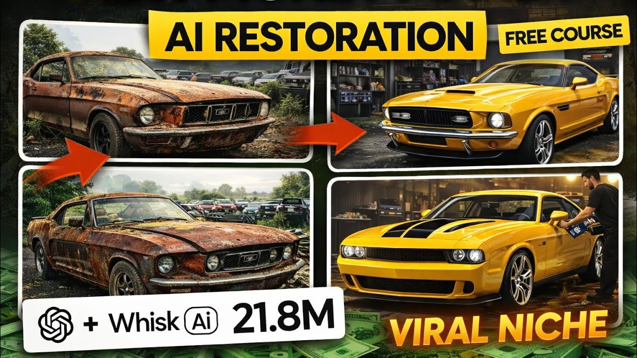 AI Car Restoration Videos Are Exploding in 2026
