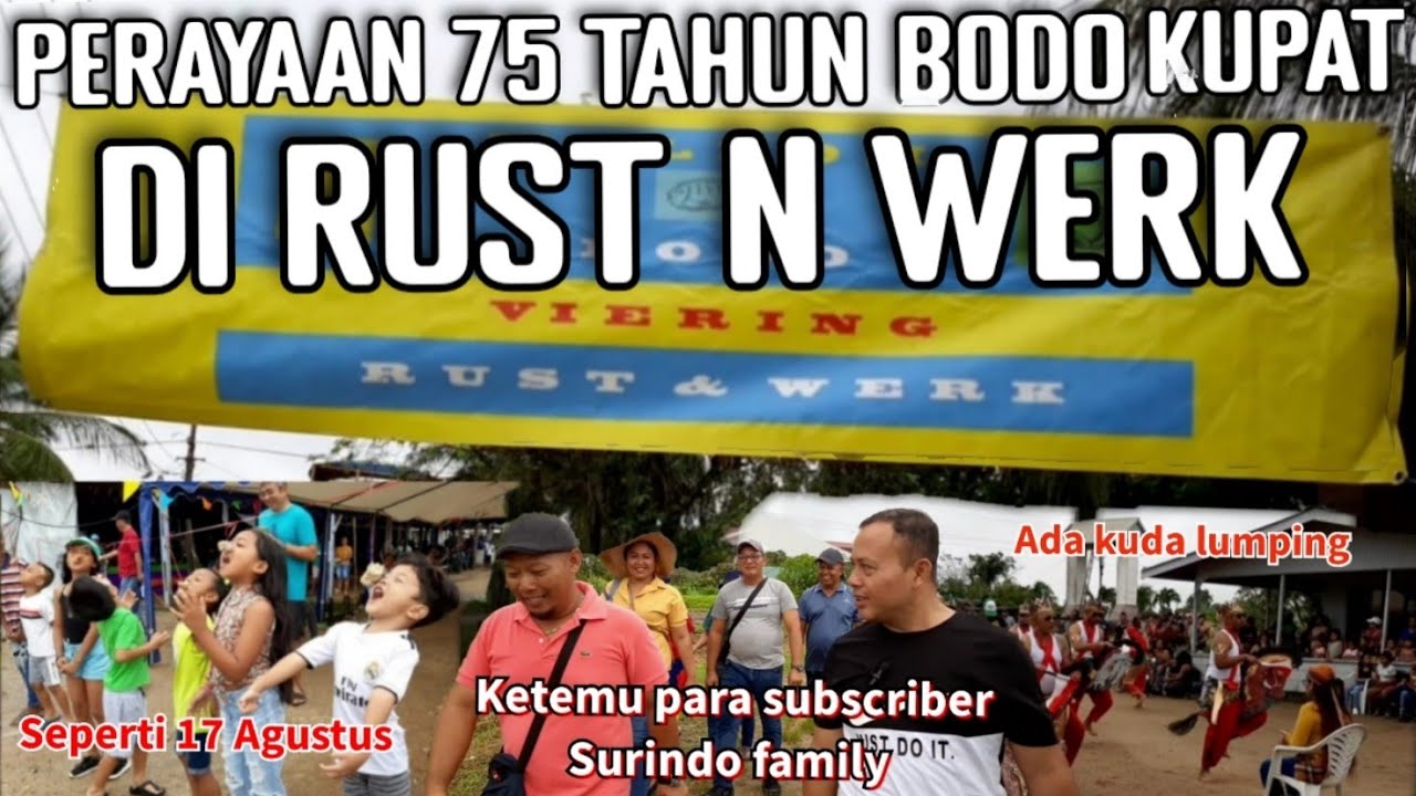 PERAYAAN 75 TAHUN BODO KUPAT DI RUST N WERK SURINAME🇸🇷#Surindo family