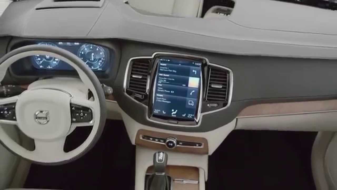 The XC90: Interior