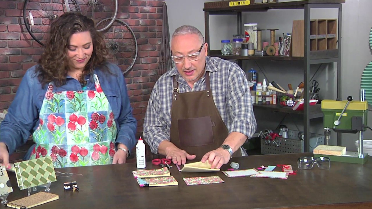 Learn a book binding technique on Make It Artsy with Joe Rotella (207-3)
