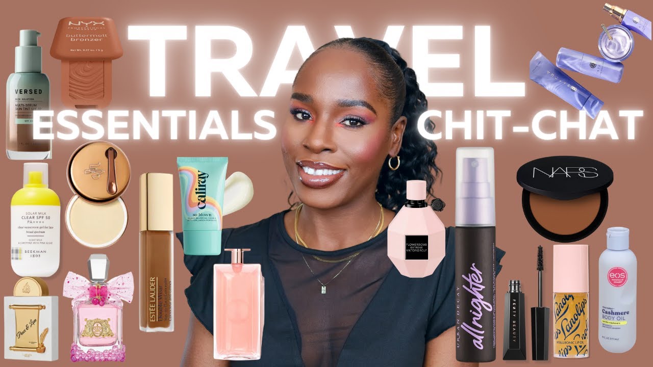 Top Travel-Friendly Beauty Products You NEED | Makeup + chitchat! #TemieBeauty #Makeup #Skincare