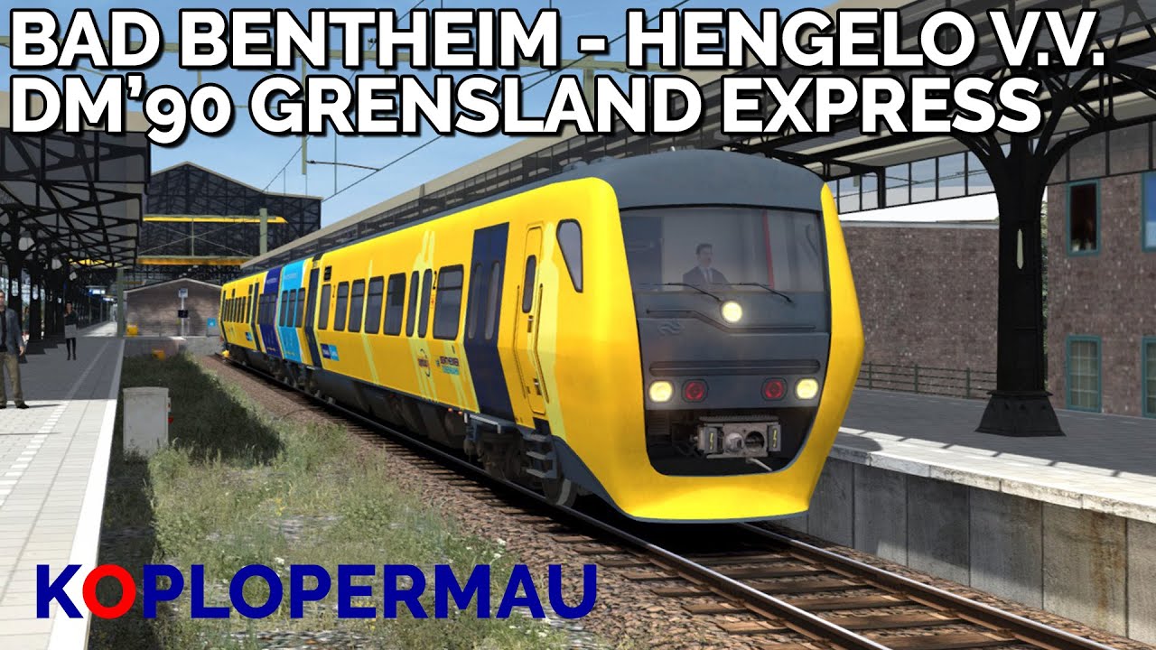 Train Simulator Classic 2024: Grensland Express van Bad Bentheim naar Hengelo en terug!
