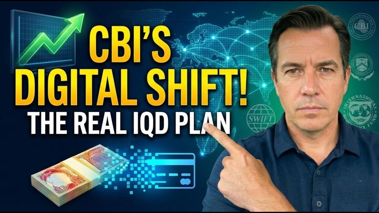 CBI's Master Plan Revealed: The End of Cash Transactions! | Iraqi Dinar Update)