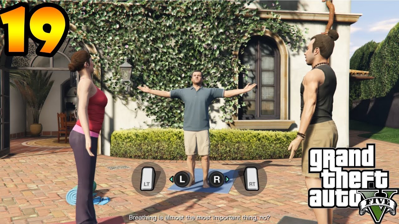 Main GTA V || Misi #18 Michael Belajar YOGA !