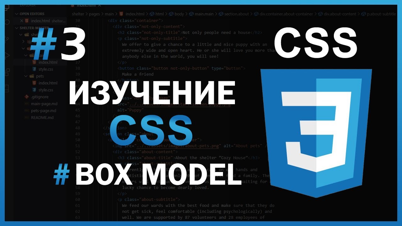 Изучение CSS - #3 Box Model за 17 минут