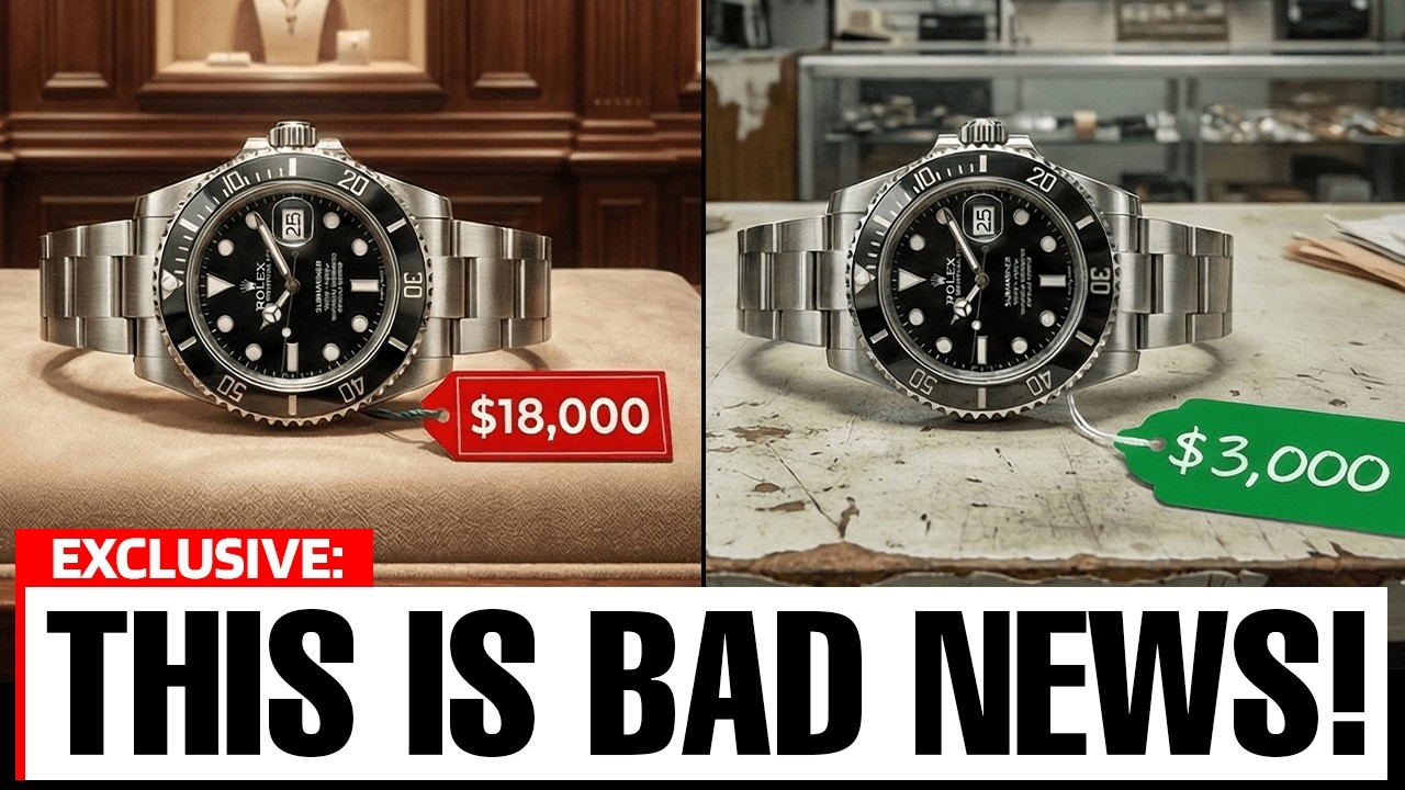 Rolex Disaster! How Submariner Went from $18K to $3K Overnight