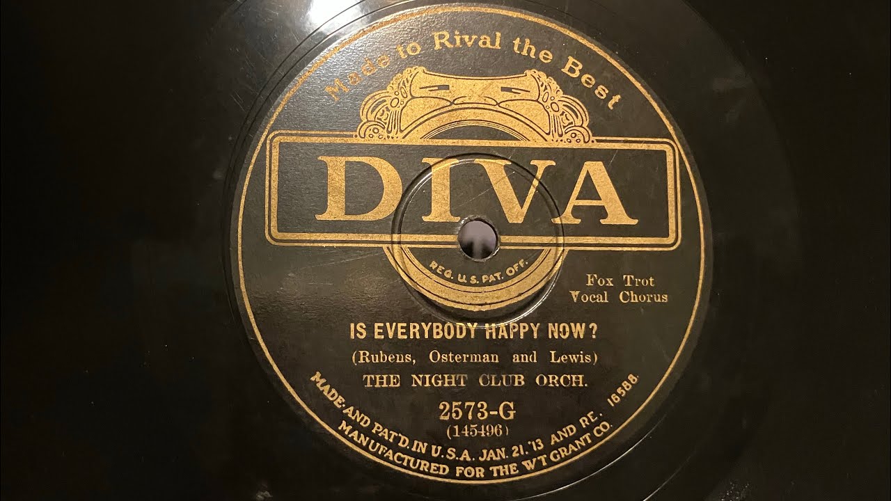 Is Everybody Happy Now? The Night Club Orchestra 